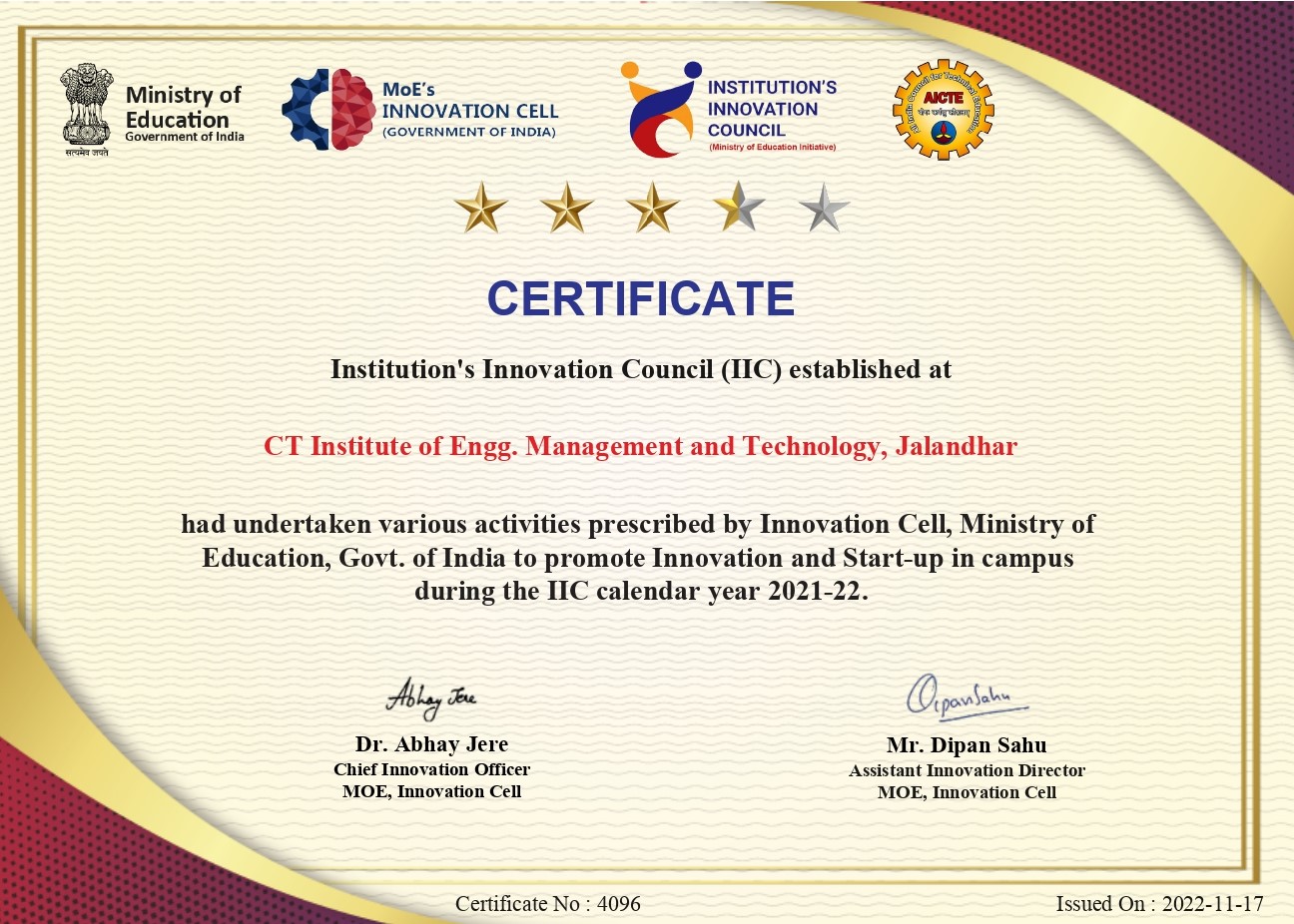 Industry Partnership